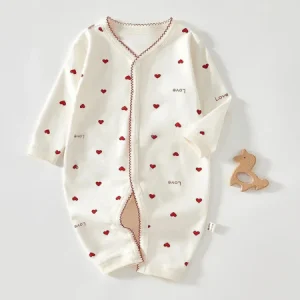 BARBOTEUSE COTON FILLE AMOUR