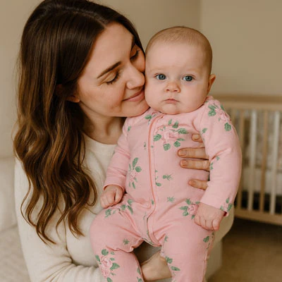 Barboteuse Bébé Imprimée – Image 6