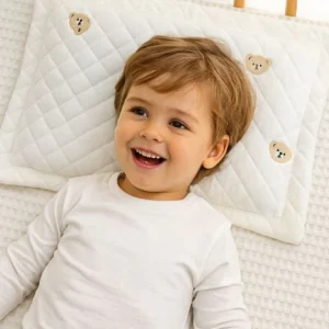 Oreiller Bébé Ourson et Lapin