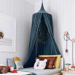 Ciel de Lit bébé Bleu