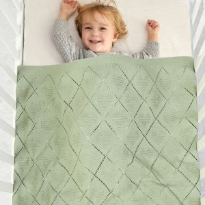 Couverture Bébé Tricotée