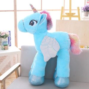 Grande Peluche Licorne Bleue Nimbus™