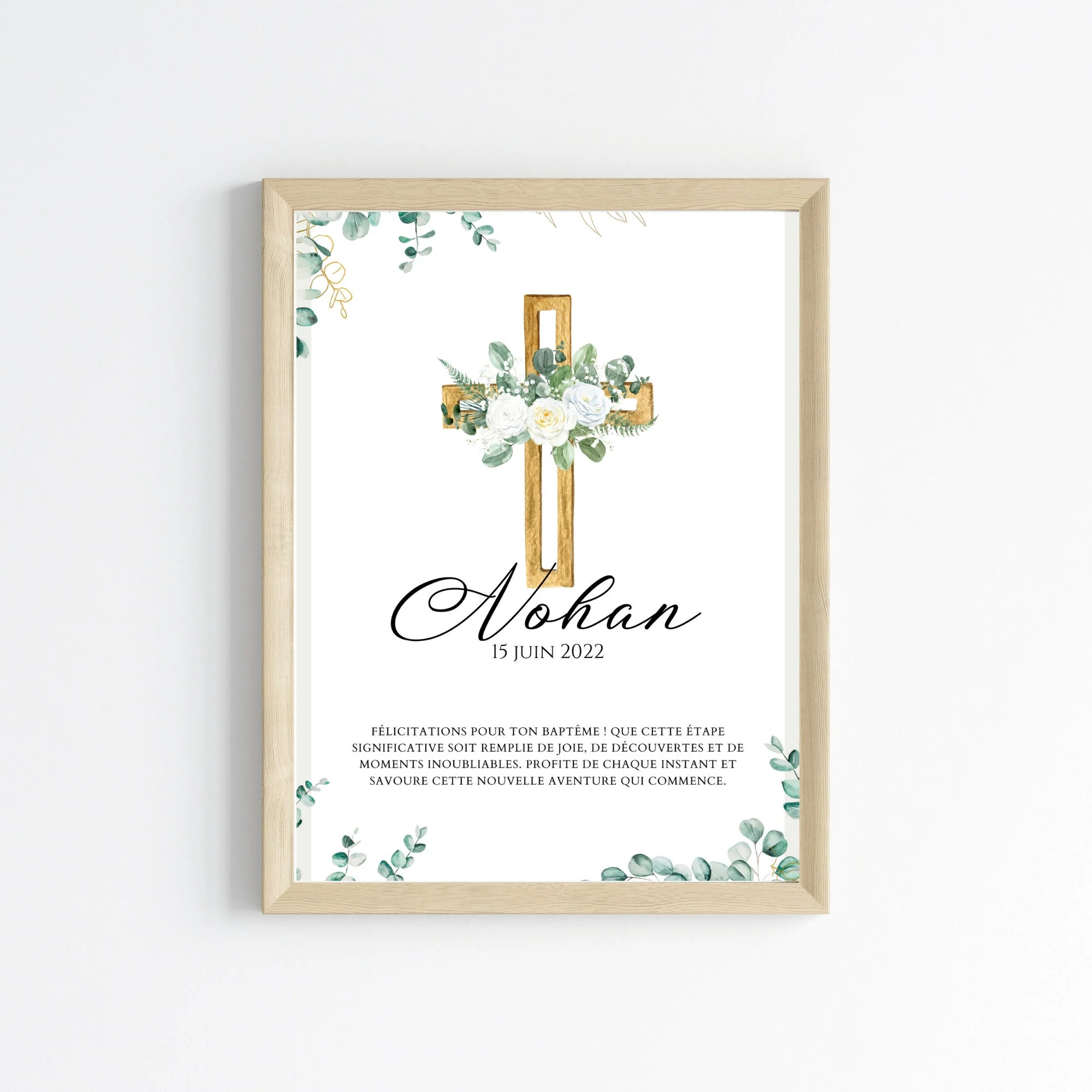 Cadeau argent - Idée Cadeau Originale Baptême Communion - Parfait pour Garçon, Fille, Fils, Fille - Le Temps des Paillettes – Image 3