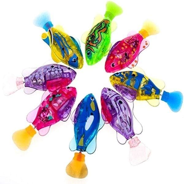 Jouet poisson qui nage tout seul (4pcs) – Image 3
