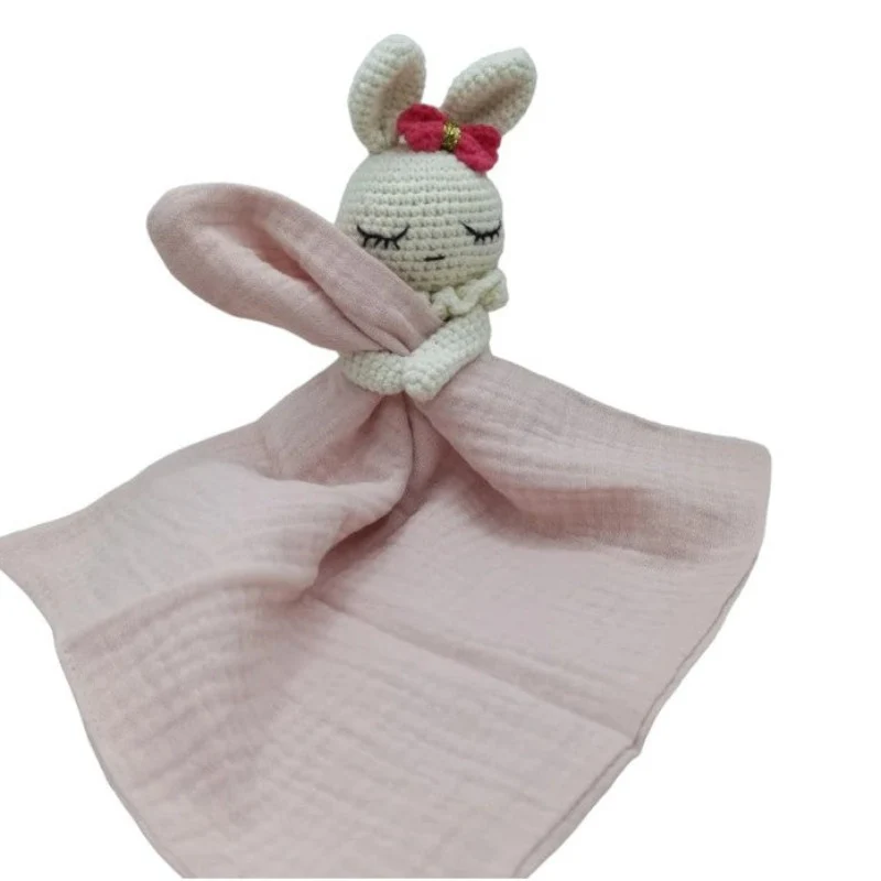 Doudou Plat lapin Crochet - LIVIA – Image 5