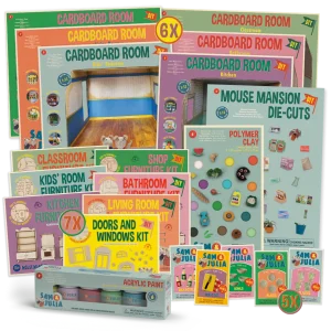 Deluxe Make your own Mouse Mansion Craft Set