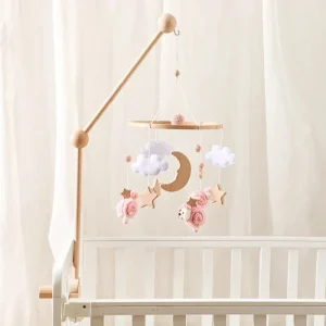MOBILE BÉBÉ Mouton Rose