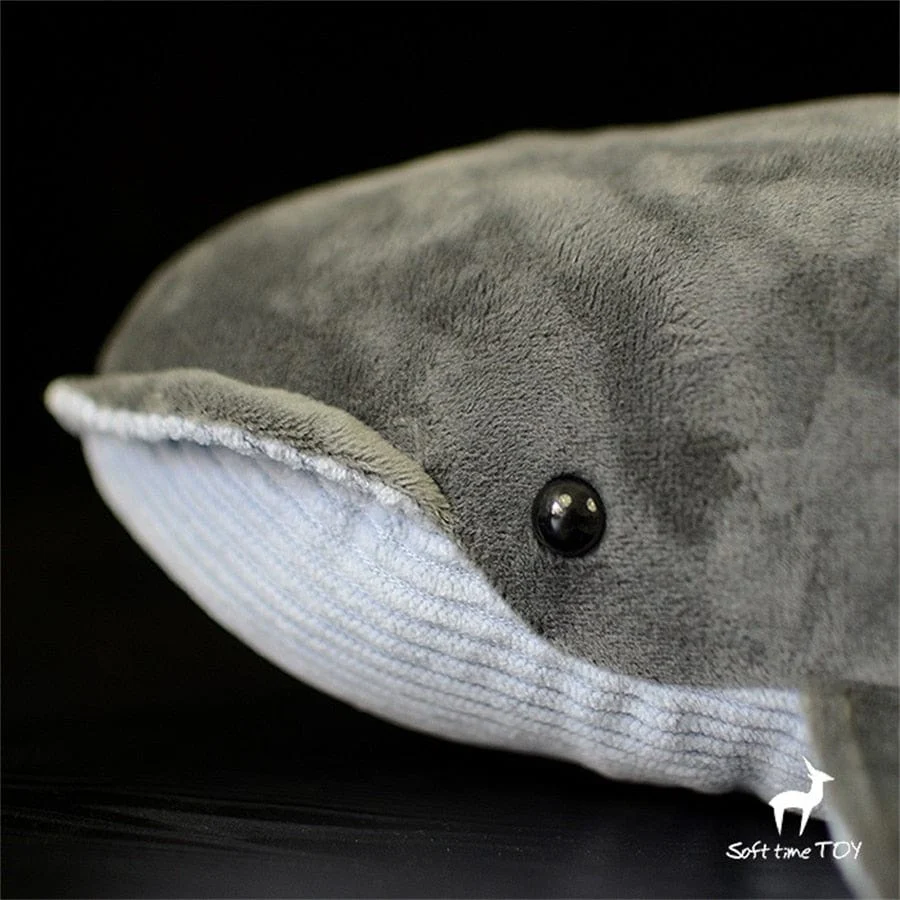 Peluche Baleine Grise – Image 4