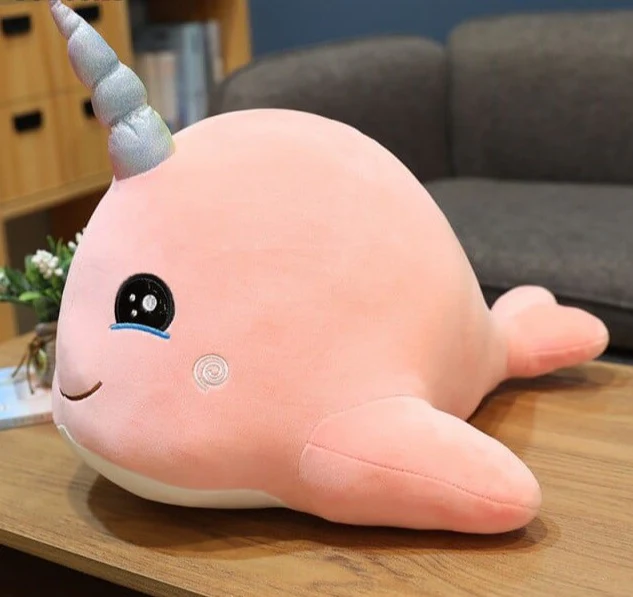 Peluche Baleine Licorne