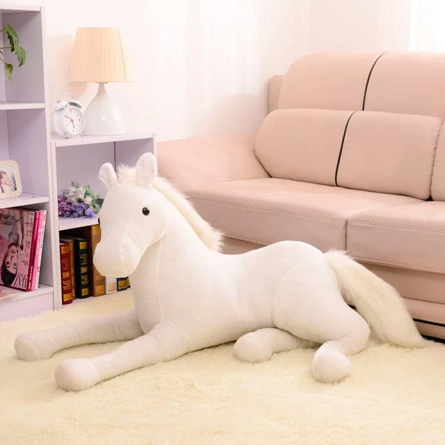 Peluche Cheval Géant Ouragan le Fidèle™ – Image 2