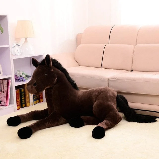 Peluche Cheval Géant Ouragan le Fidèle™ – Image 4