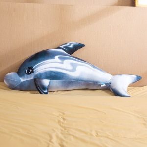 Peluche Dauphin Gris Brillant  Sirena™