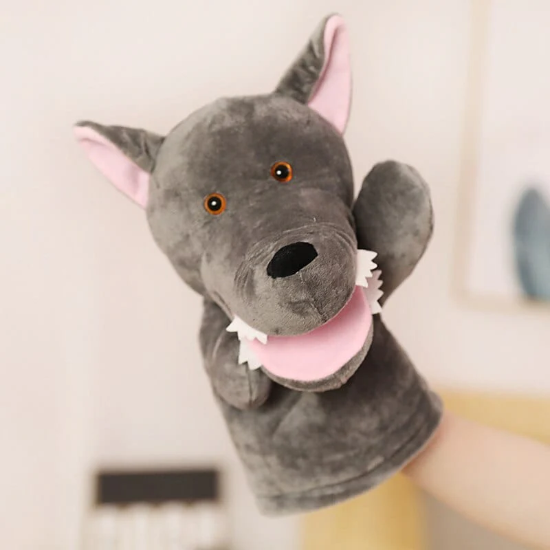 Peluche Marionnette Loup Mystic Wolf™