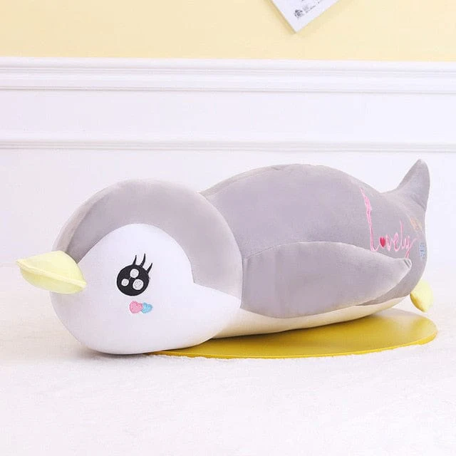 Peluche Pingouin 1M Glacé Câlin™