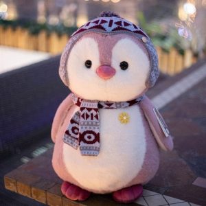 Peluche Pingouin Écharpe  Pingolette™