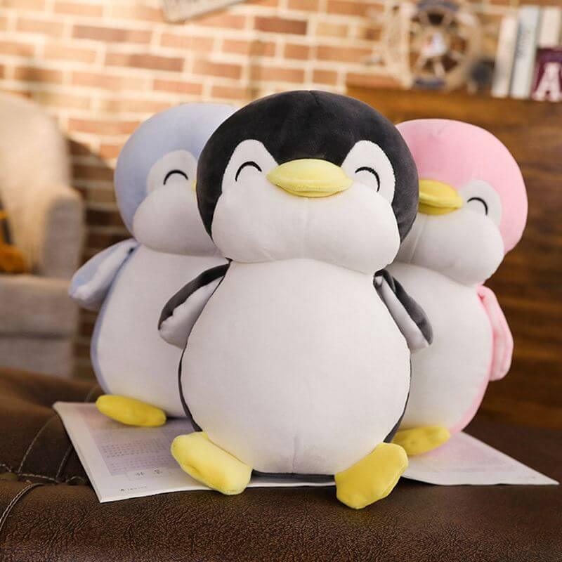 Peluche Pingouin Rose – Image 2