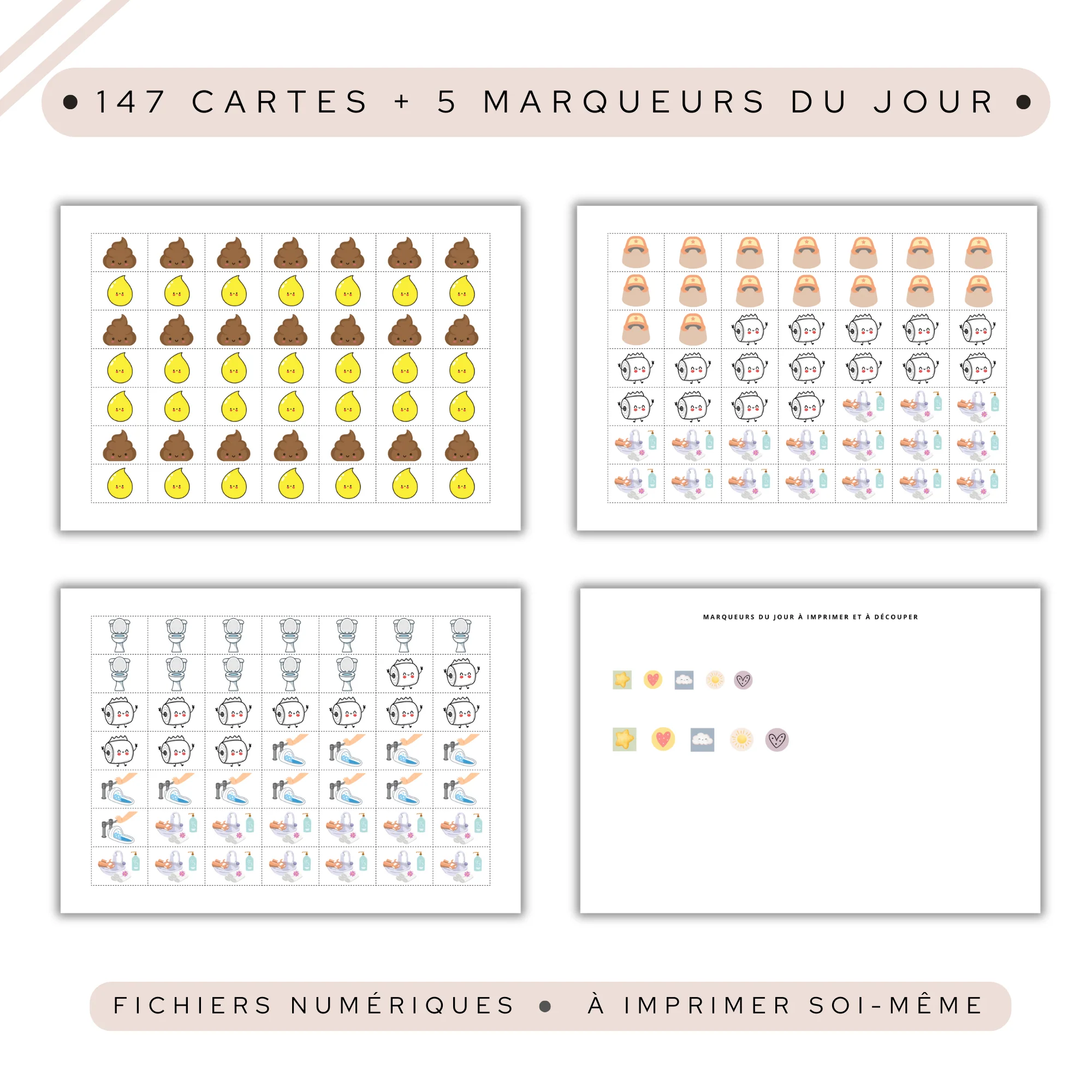 Tableau apprentissage propreté enfant – Image 5